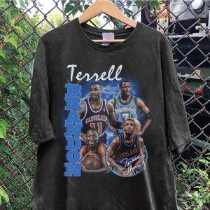 Vintage 90s Graphic Style Terrell Brandon T-shirt, Terrell b